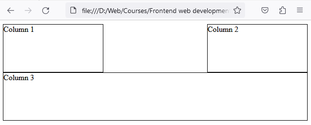 CSS Float with Clear